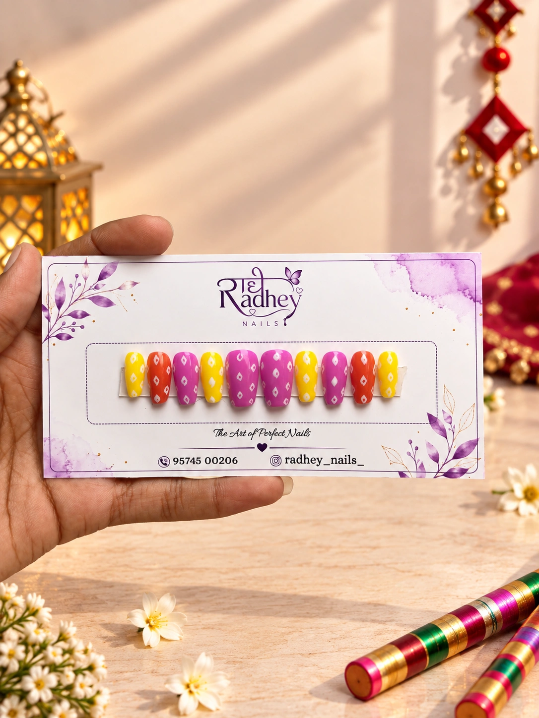 004 Navratri Nails-300