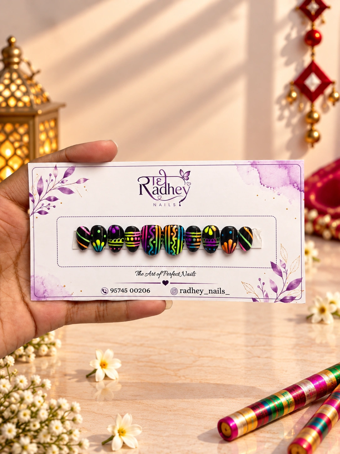 008 Navratri Nails-300