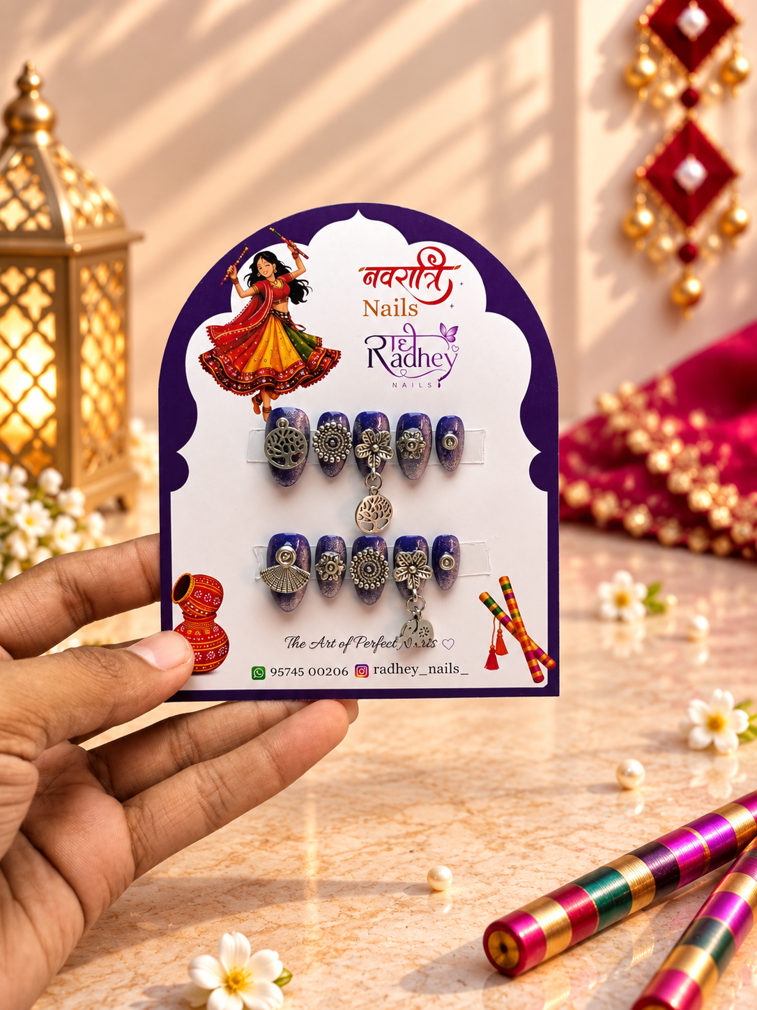 010 Navratri Nails-700