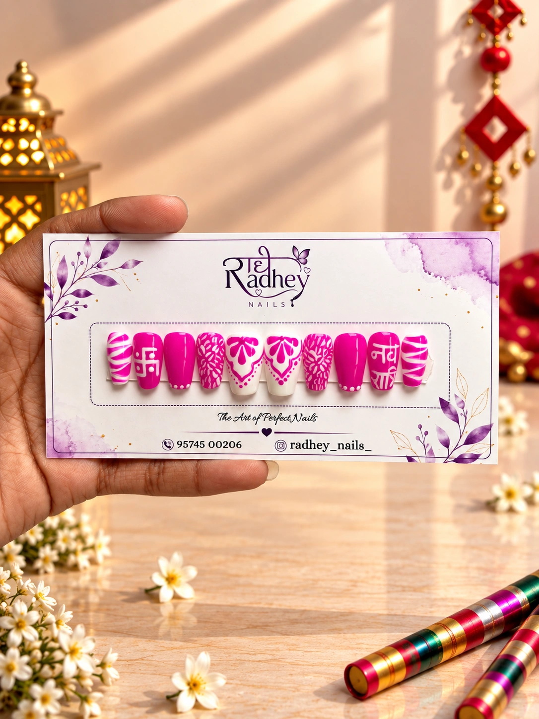 012 Navratri Nails-300