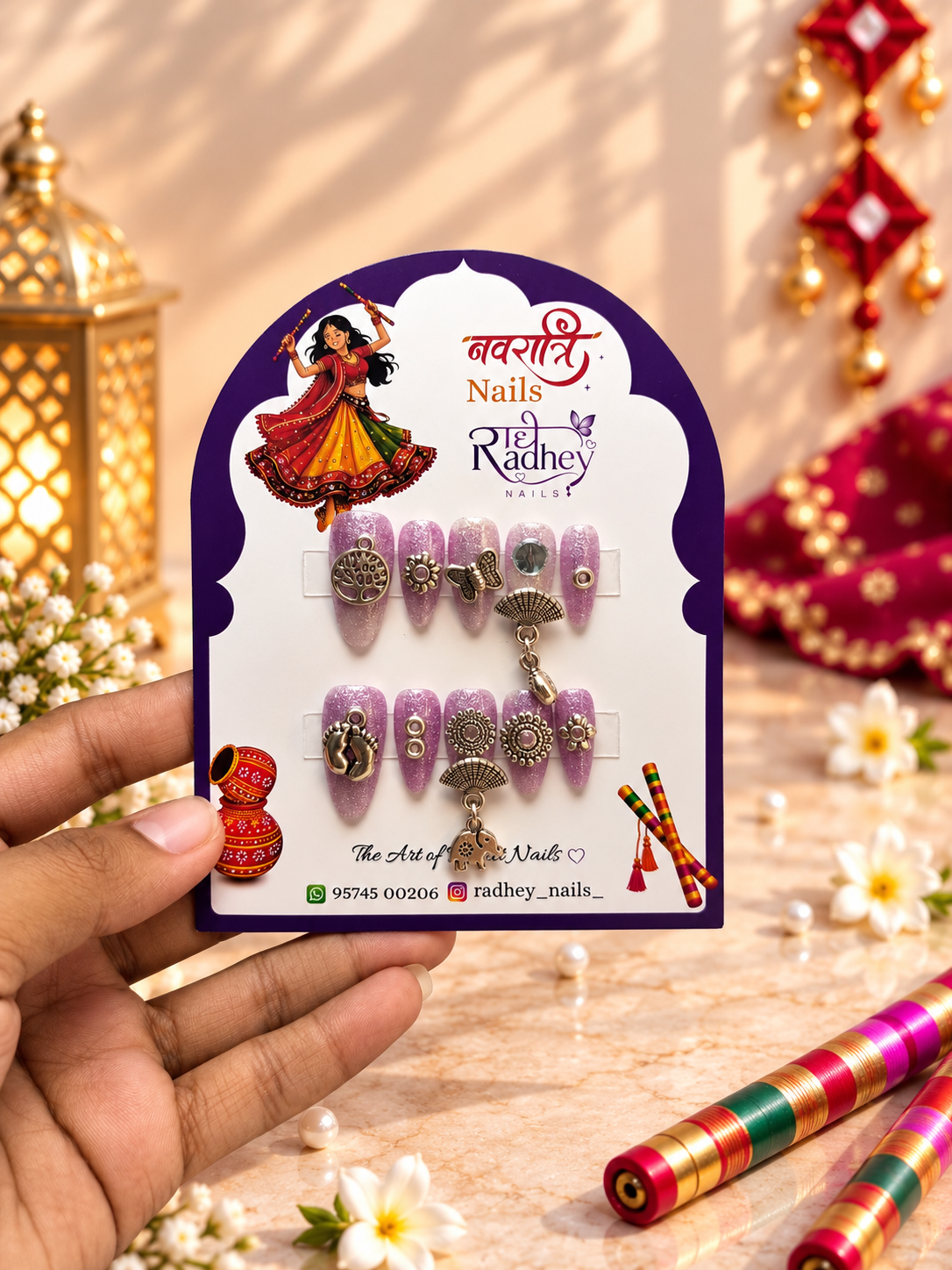 012 Navratri Nails-700
