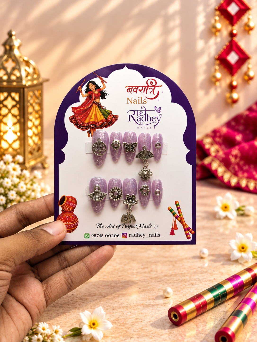 014 Navratri Nails-700