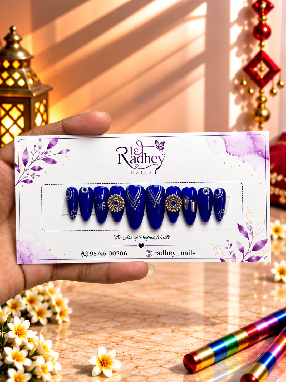 040 Navratri Nails-300