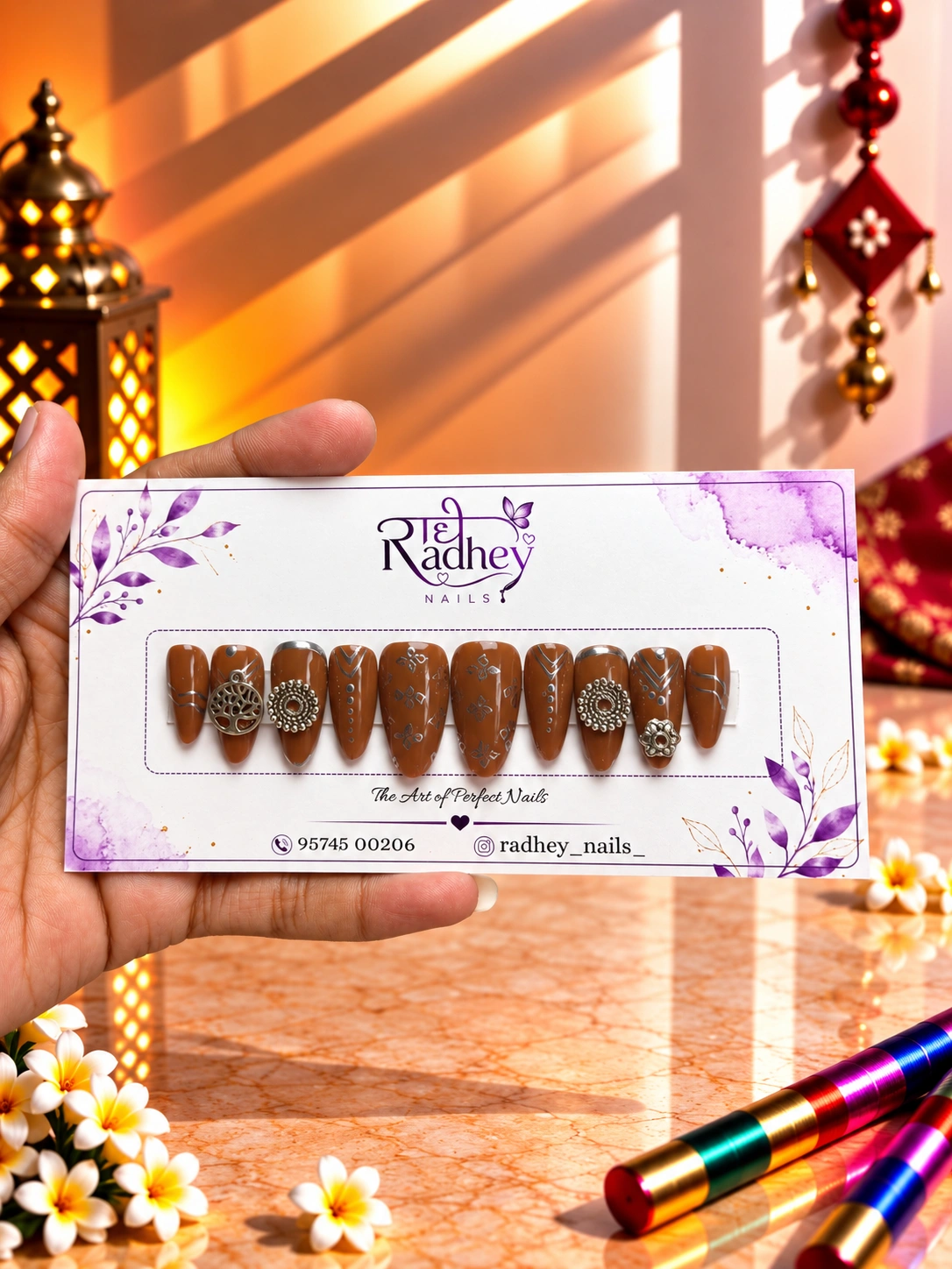 056 Navratri Nails-300